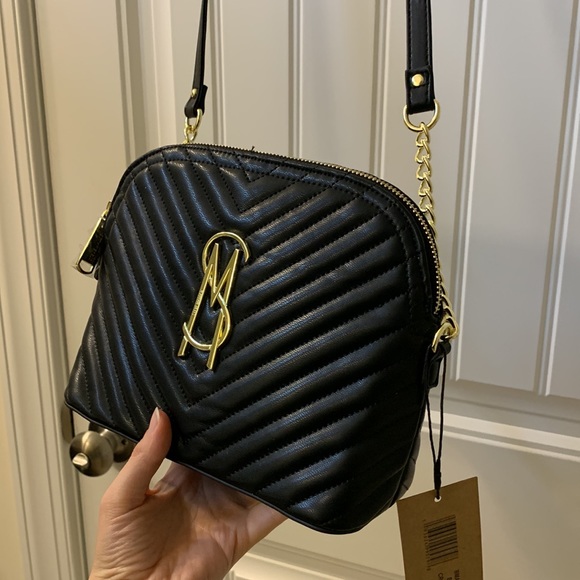 Steve Madden Chevron Leather Crossbody Bag - Picture 2 of 16